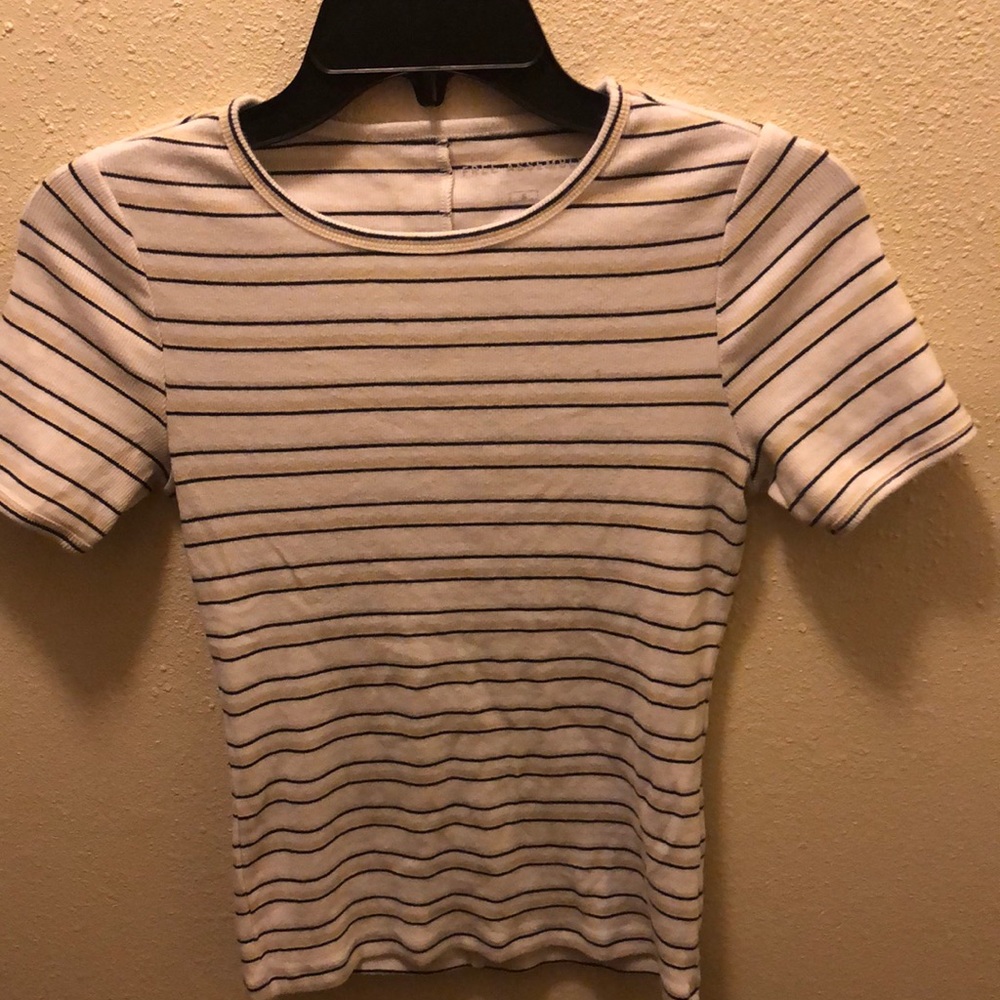 striped blouse